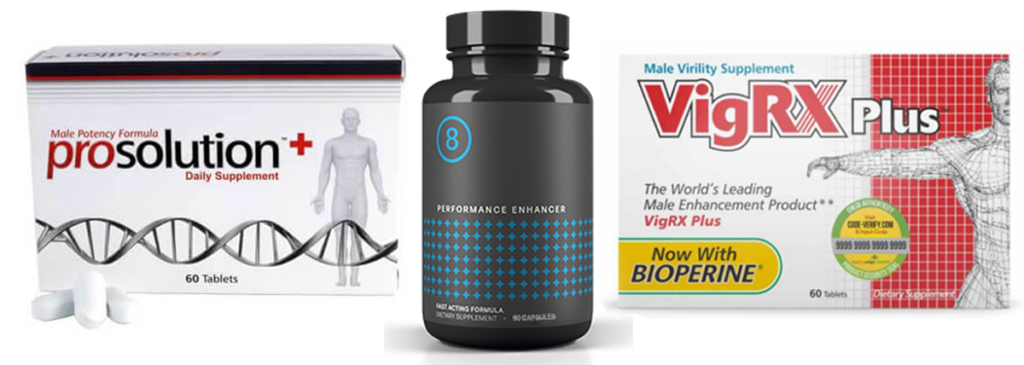 Prosolution Plus vs Performer 8 vs VigRx Plus Comparison